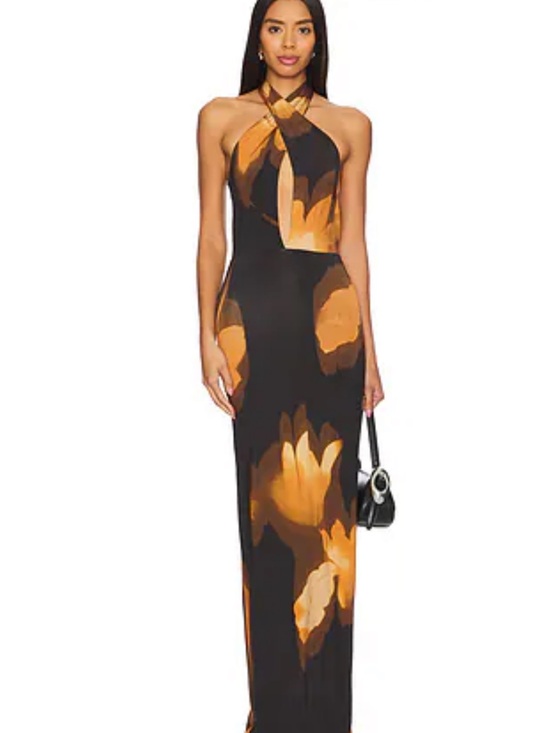 AFRM Dresses & Skirts - AFRM Maxi Dress with Amber Floral Print